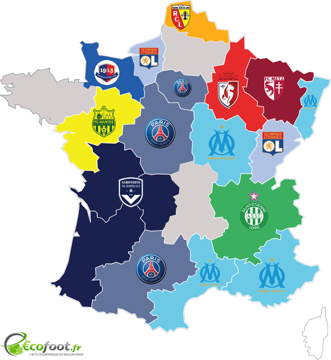 baromètre popularité Ligue 1 - 2014-15