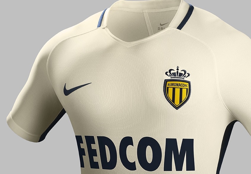 Maillot Extérieur AS Monaco Tenue de match Maillot Extérieur AS Monaco Tenue de match