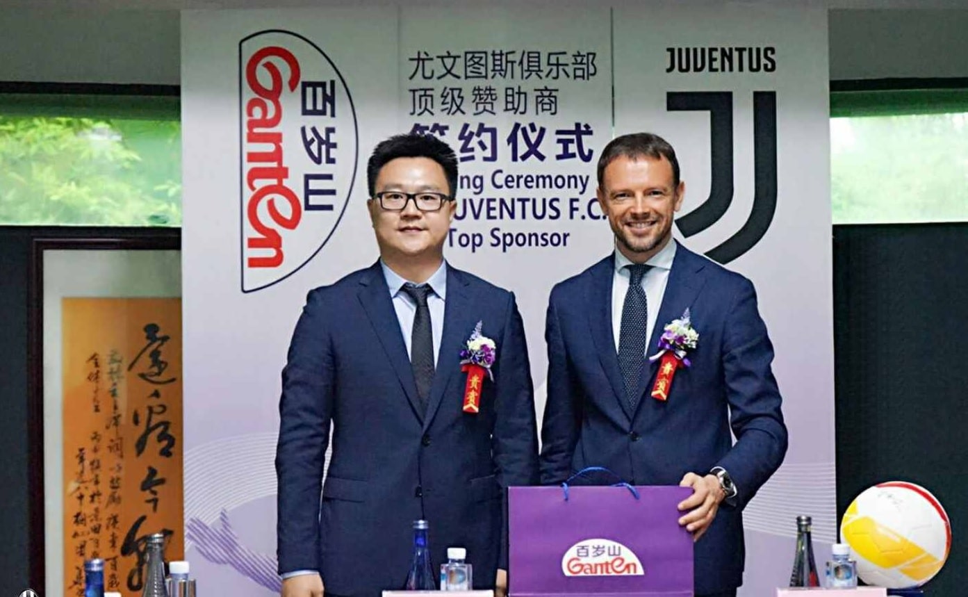 juventus sponsoring ganten water