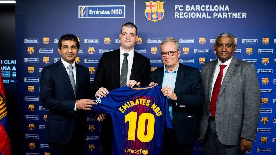 fc barcelone sponsoring emirates nbd