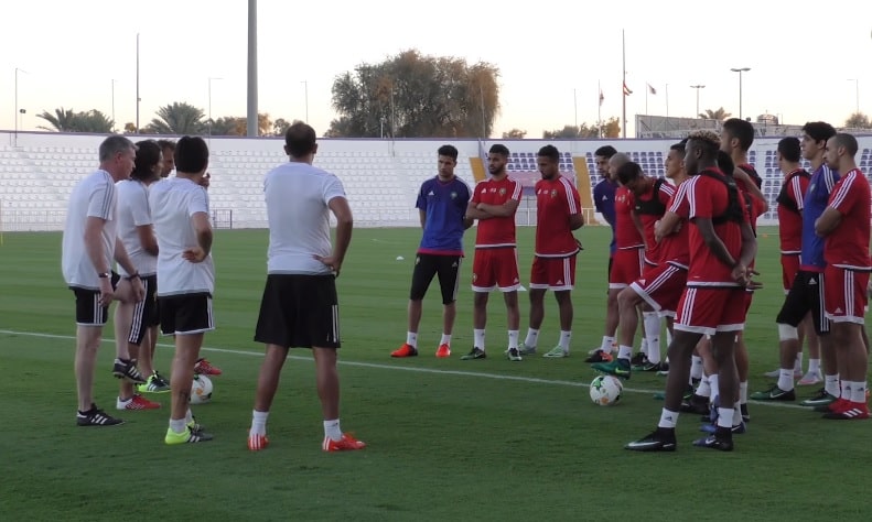 football géopolitique maroc