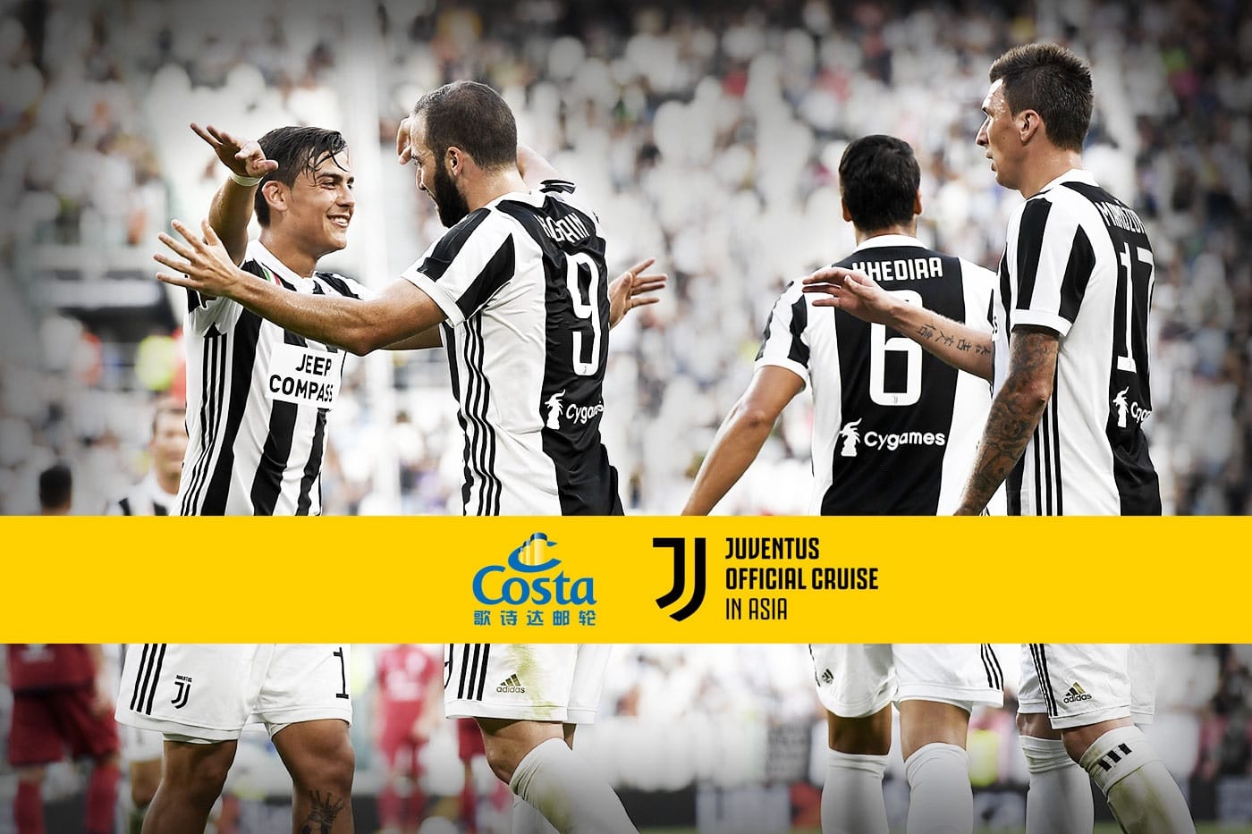 juventus partenariat costa croisières