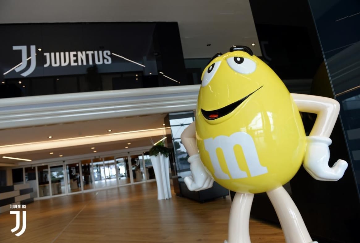 juventus partenariat m&ms