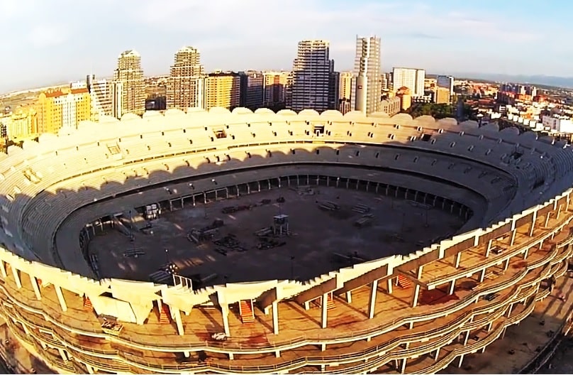 valencia cf projet stade nou mestalla