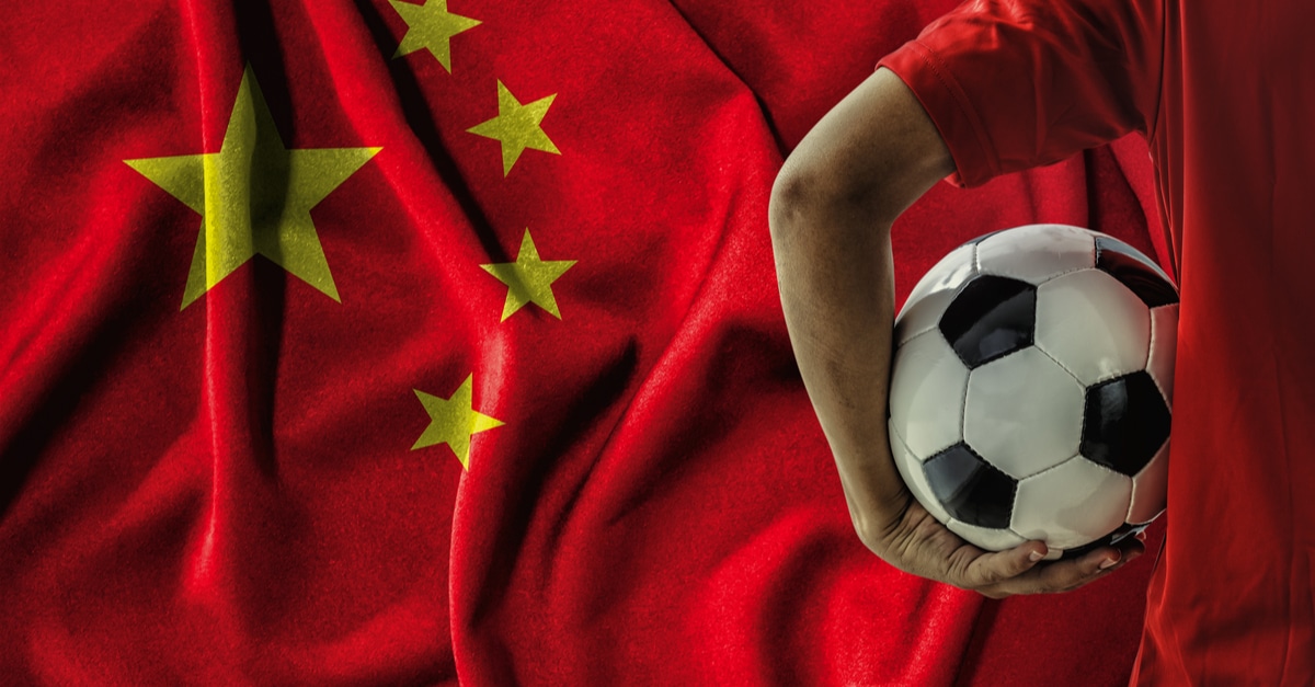 chine puissance footballistique