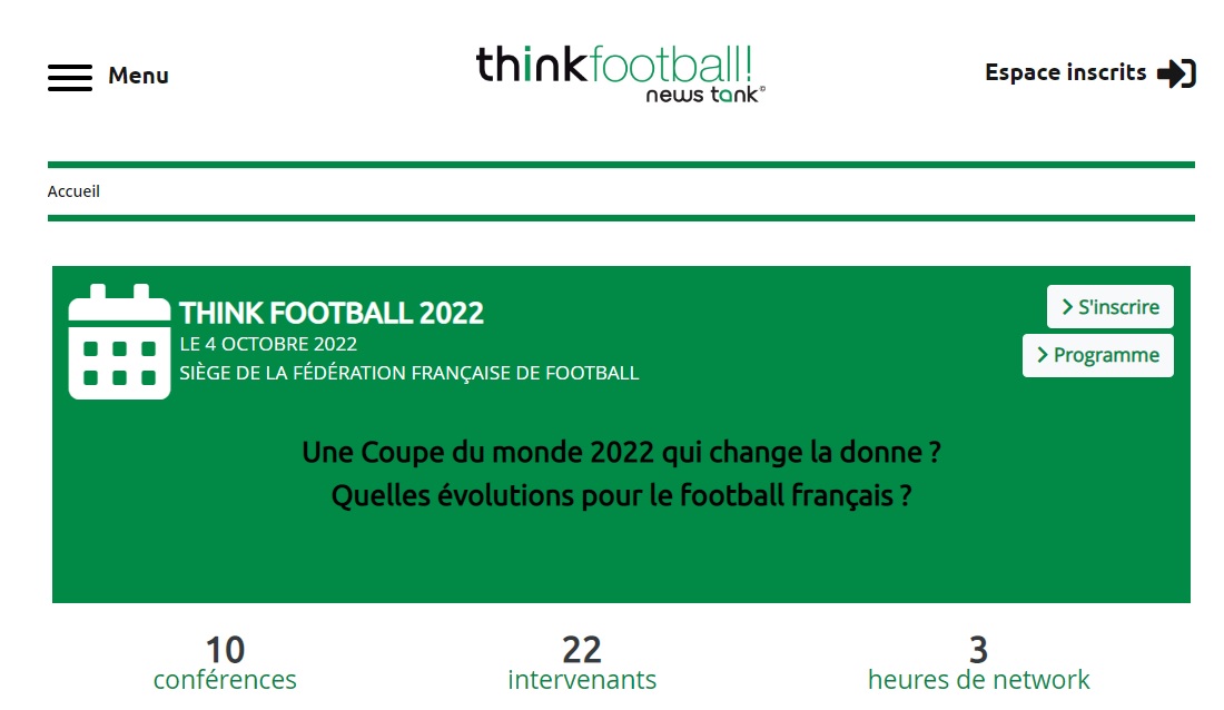 NTF - Think Football 2022