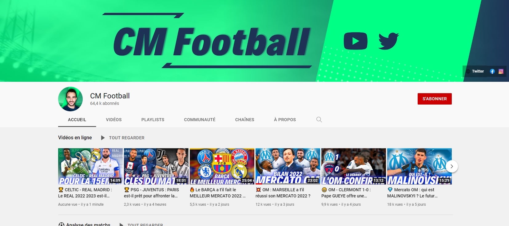 cm football portrait youtube