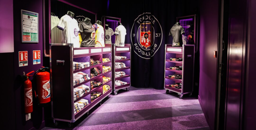 Le merchandising, une activité en plein développement au Toulouse FC