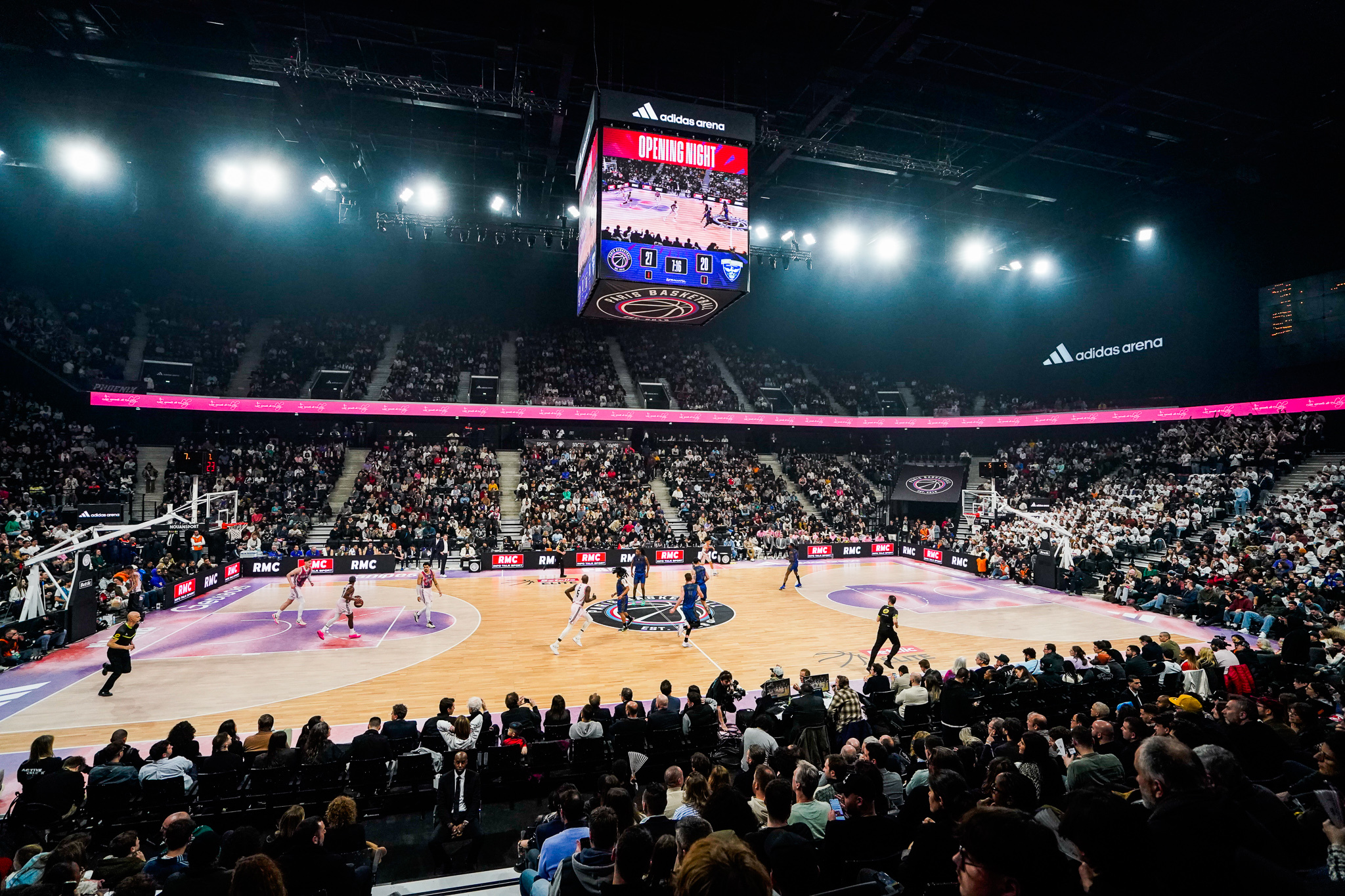 Paris Basket développement basket français